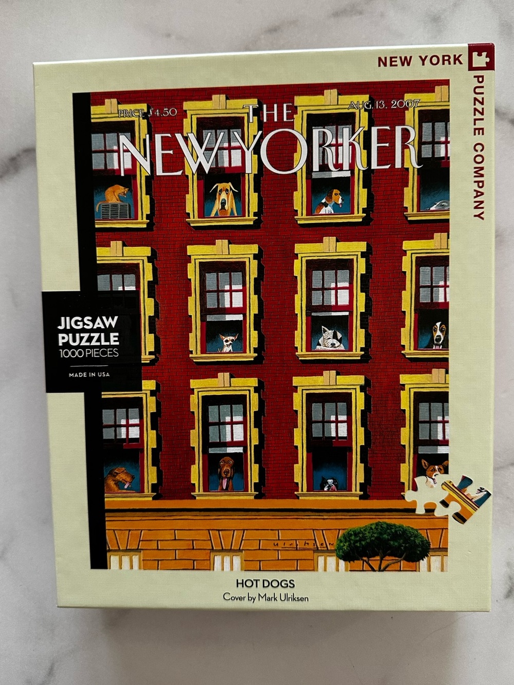 New York Puzzle Company - Hot Dogs
1000 Piece Jigsaw Puzzle